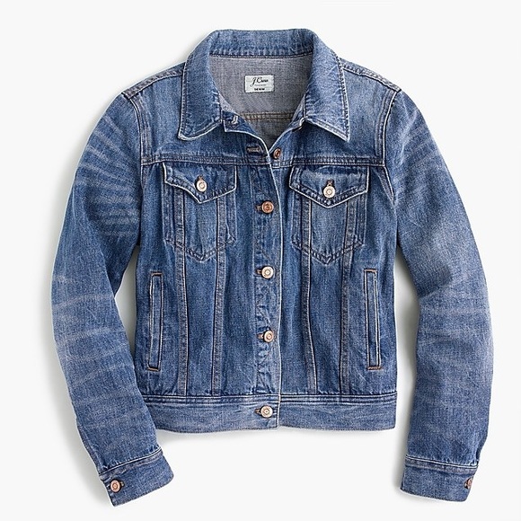J.CREW Denim jacket in Newton wash - Picture 2 of 7